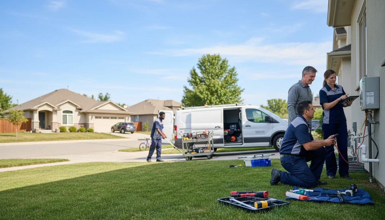 Tankless water heater service in Barnsdall, OK